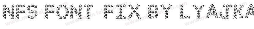 NFS font(FIX BY LYAJKA) Regular字体转换